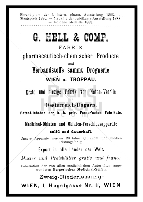 G. HELL & COMP., Wien