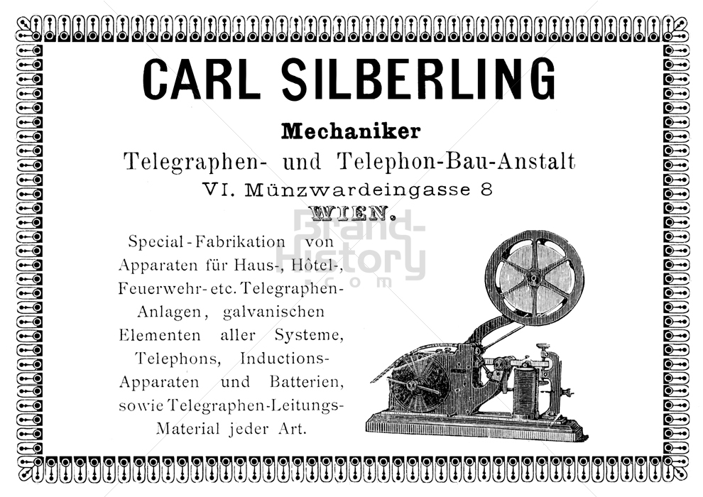 CARL SILBERLING, WIEN