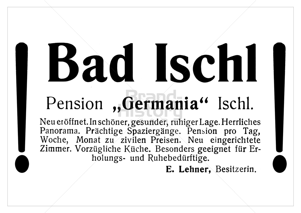 Pension "Germania", Bad Ischl