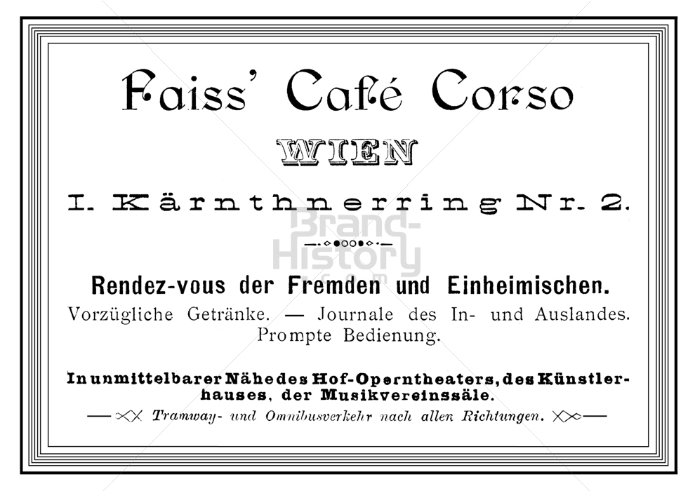 Café Corso, WIEN