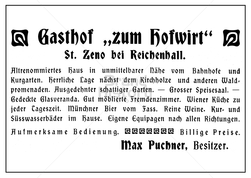 Gastof "Zum Hofwirt", St. Zeno bei Reichenhall