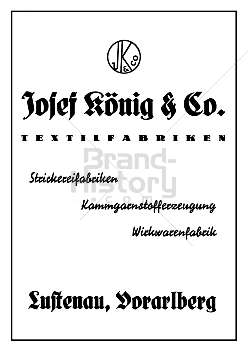 Josef König & Co., Lustenau