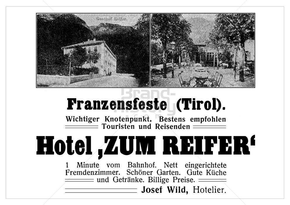 Hotel "ZUM REIFER", Franzensfeste/Tirol