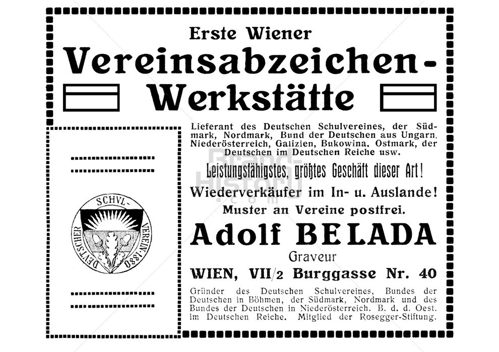 Adolf Belada, Wien