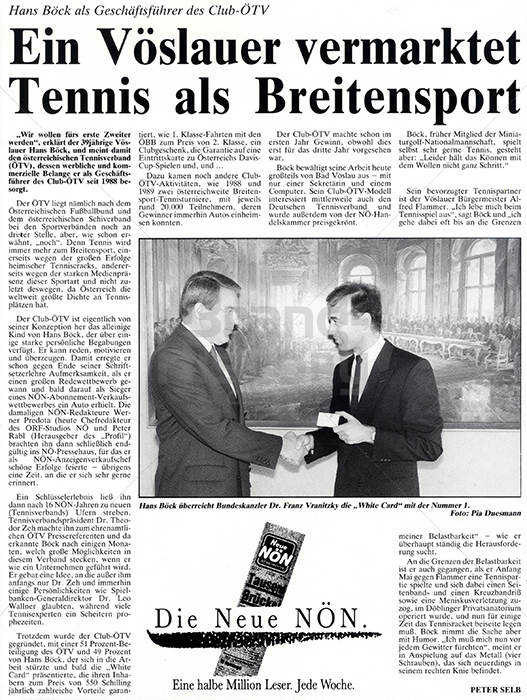 CLUB ÖTV · Österreichischer Tennisverband